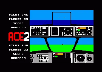 ACE 2 - The Ultimate Head to Head Conflict (1987)(Cascade Games) screen shot game playing